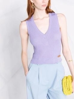 Versace débardeur à plaque La Greca