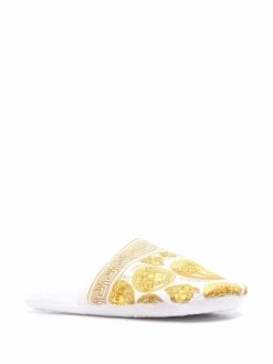 Versace chaussons à motif Medusa Head
