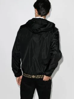 Versace veste bomber Greca à capuche