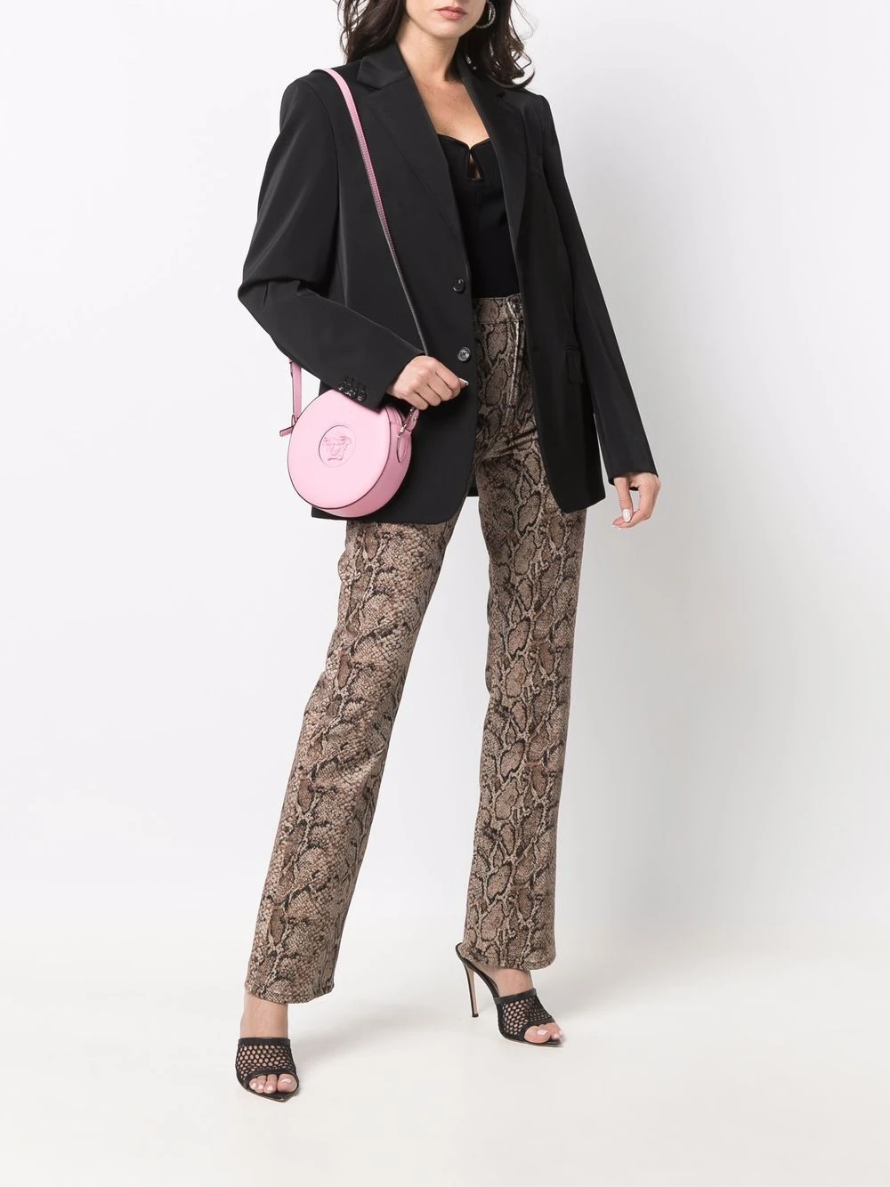 Prix d’Amis Versace Sac porté épaule La Medusa à design rond sacs porté épaule femme 4 Versace sac porté épaule La Medusa à design rond