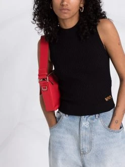 Versace haut sans manches en maille