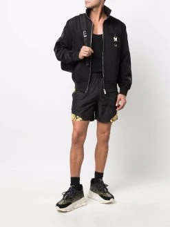 Versace short à imprimé baroque