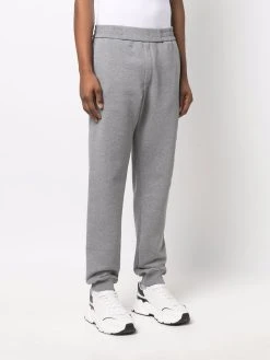 Versace pantalon de jogging à logo brodé