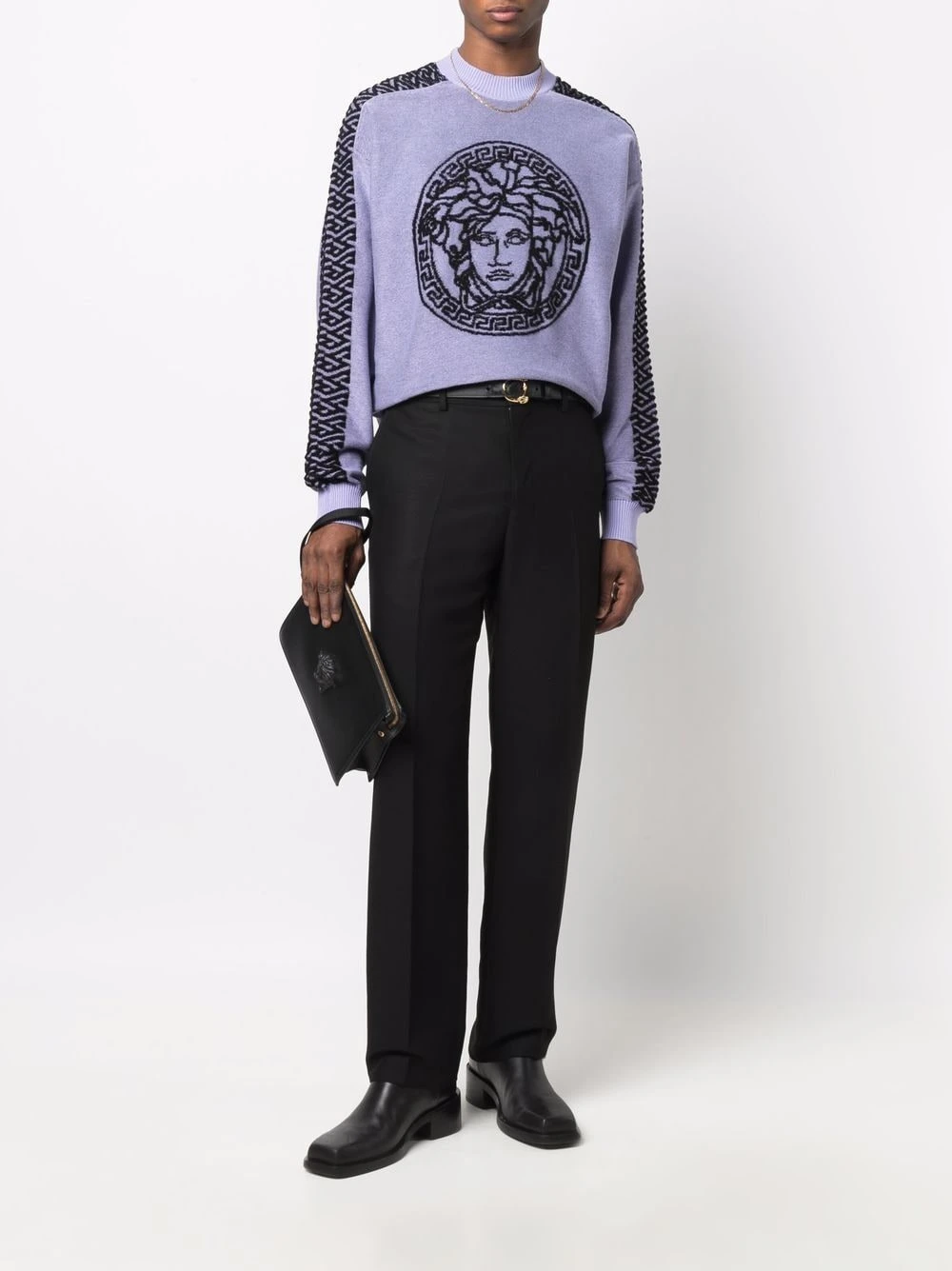 Versace Sweat à imprimé Greca Prix Exclusifs sweats homme 5 Versace sweat à imprimé Greca