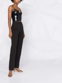 Versace haut bustier en latex