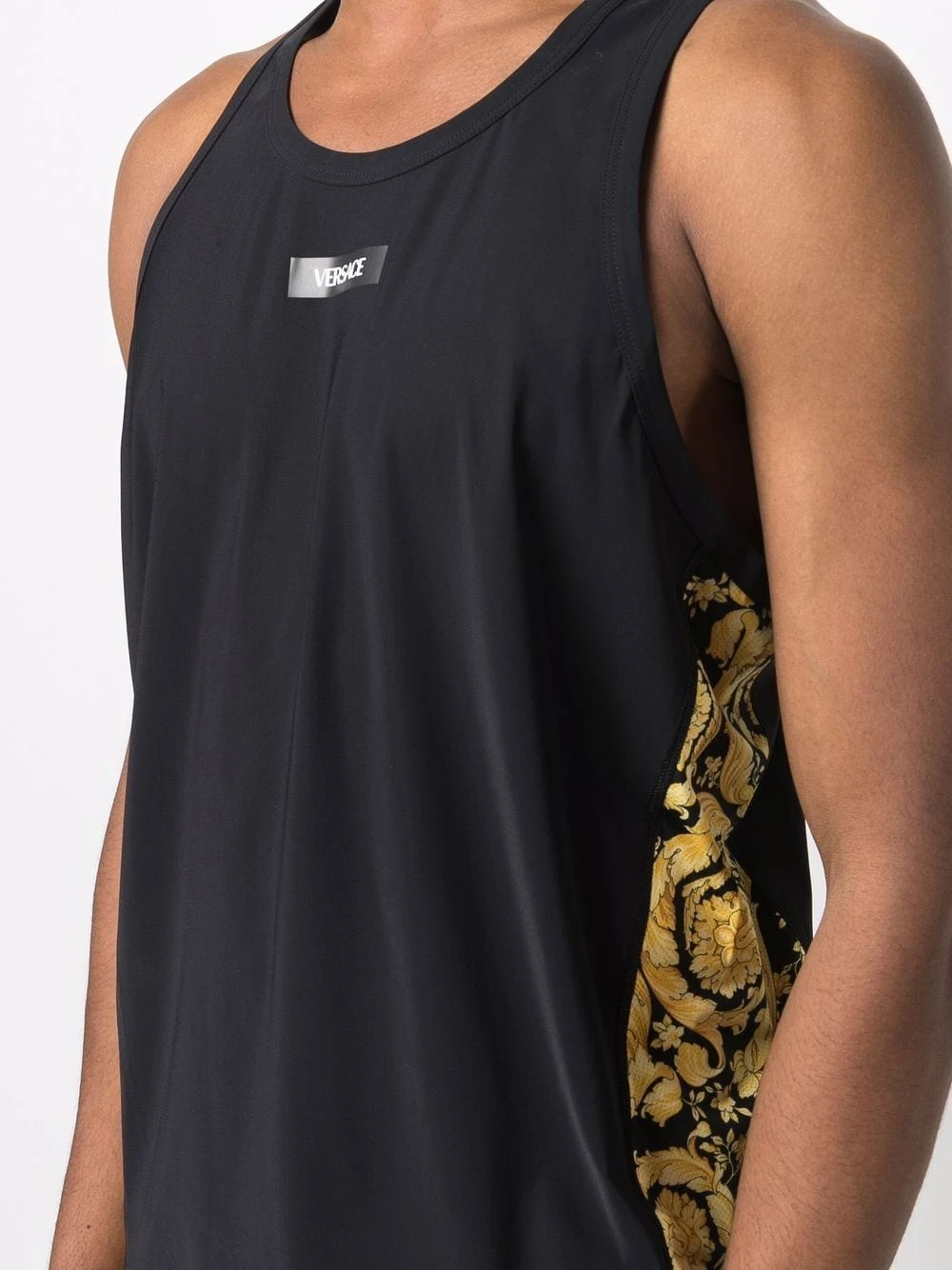 Versace Débardeur à imprimé baroque Vendre-Réclame débardeurs homme 7 Versace débardeur à imprimé baroque