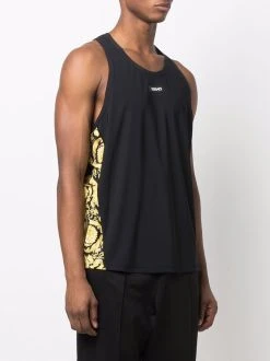 Versace Débardeur à imprimé baroque Vendre-Réclame débardeurs homme 9 Versace débardeur à imprimé baroque