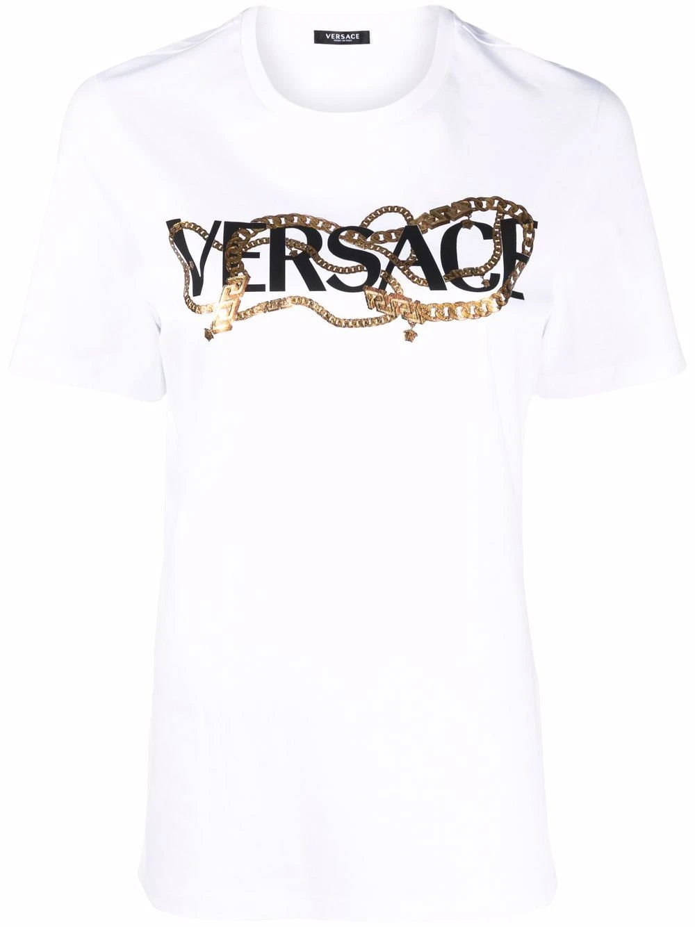 Versace T shirt à logo imprimé Prix Raisonnable t-shirts & jerseys femme 3 Versace t-shirt à logo imprimé