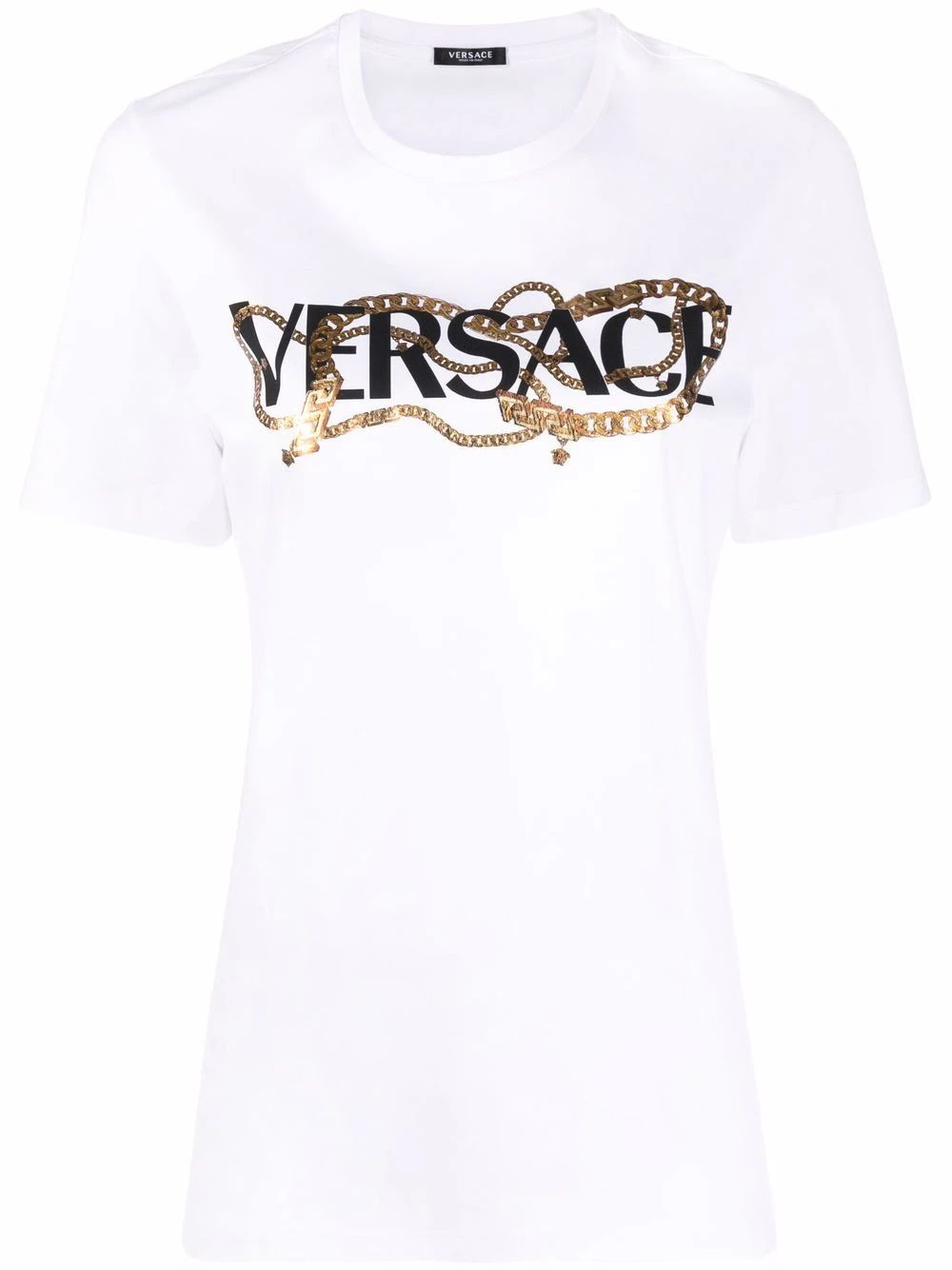 Versace T shirt à logo imprimé Prix Raisonnable t-shirts & jerseys femme 4 Versace t-shirt à logo imprimé