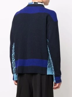 Versace pull à encolure ras du cou