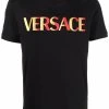Versace t-shirt à logo brodé