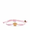 Versace bracelet corde à breloque Medusa