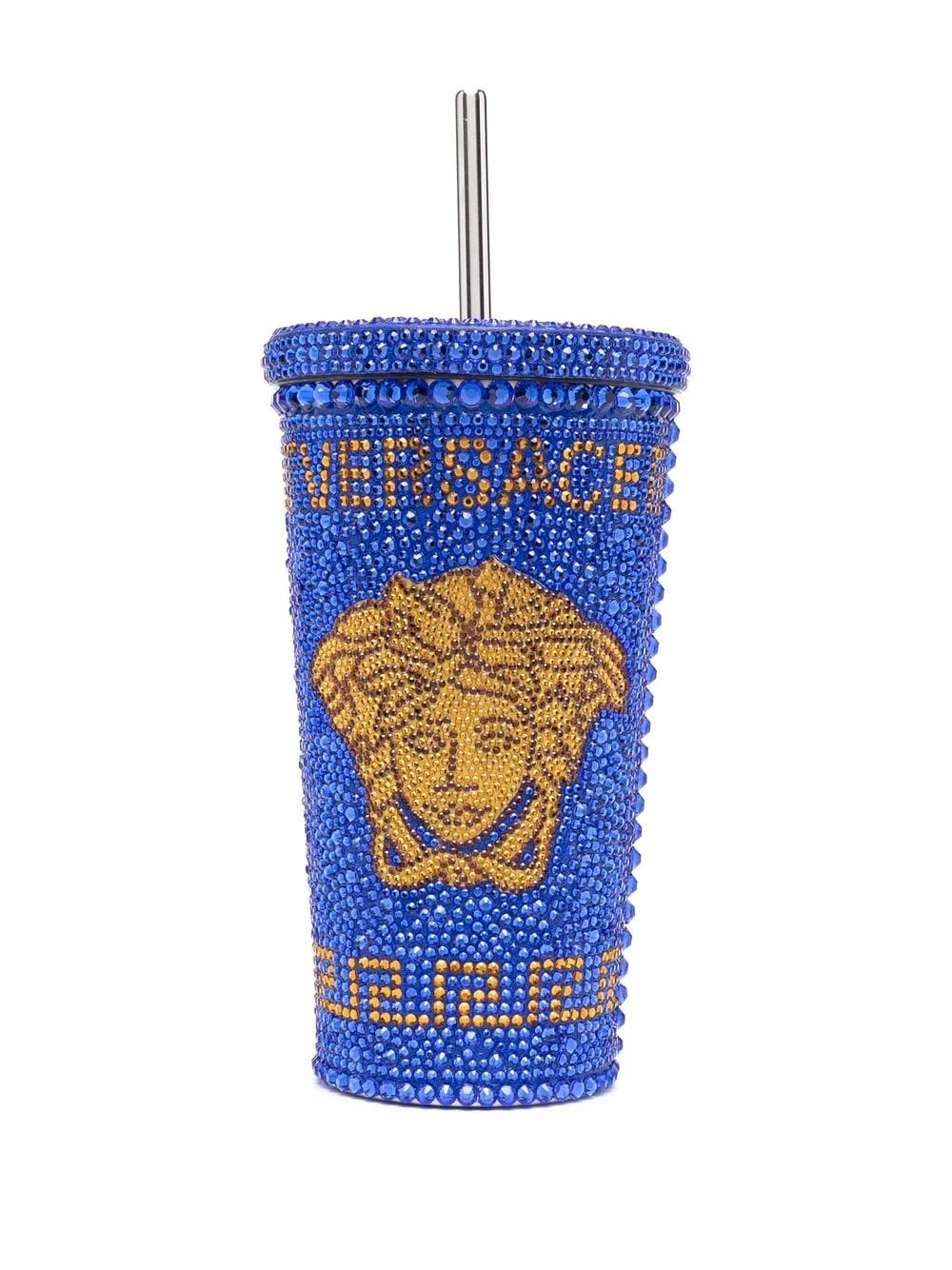 Versace En promotion Tasse Medusa à ornements strassés tasses & services à thé femme 4 Versace tasse Medusa à ornements strassés